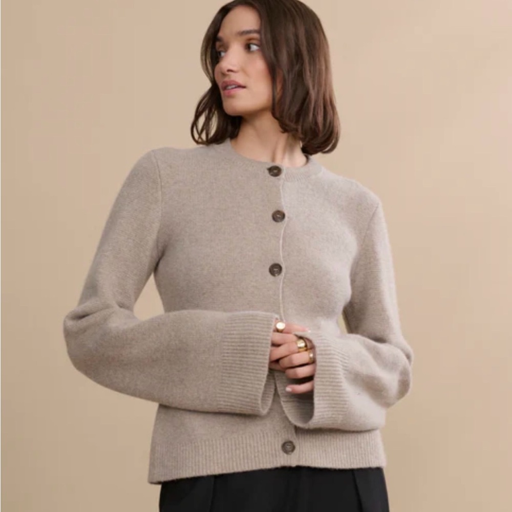 Jenni Kayne Cooper cashmere cardigan large